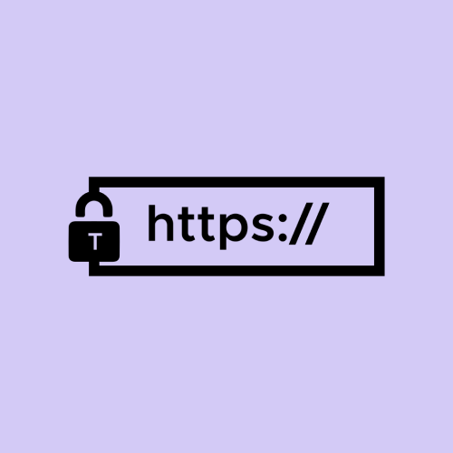 Screenshot of model depicting encryption in transit 
