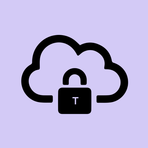 Screenshot of model depicting encryption at rest 