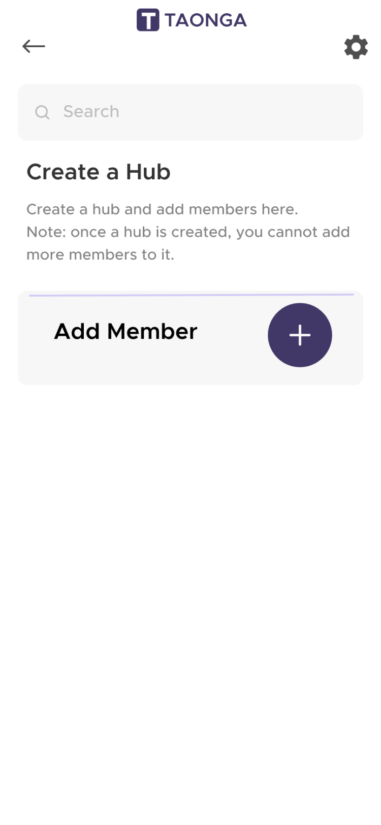 Screenshot of plus (+) sign