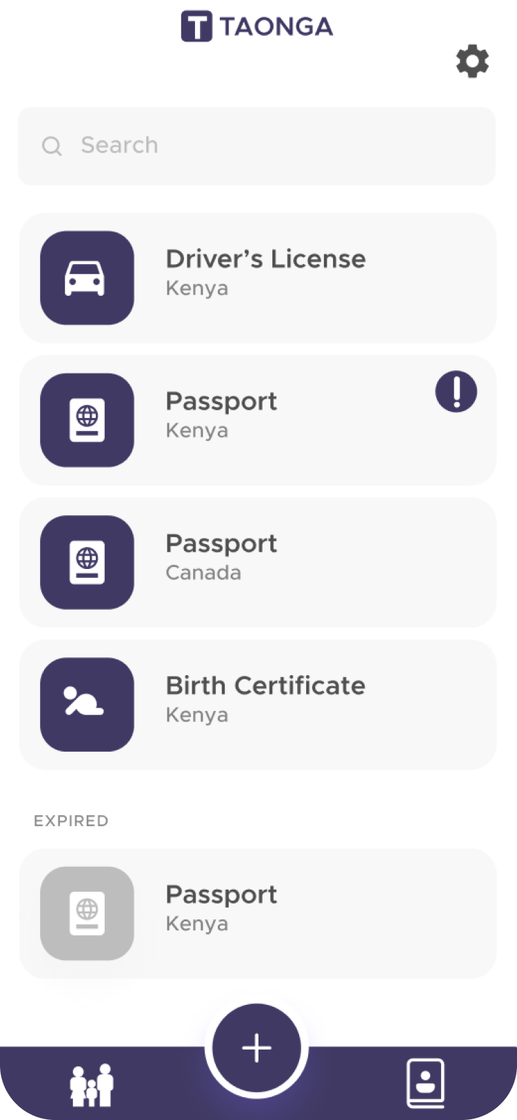 Screenshot of bottom left corner icon